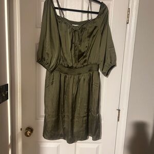 Cato Sage Green Plus Dress NWT